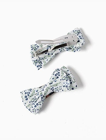 Pack de 2 pinces avec nœuds floraux You&Me