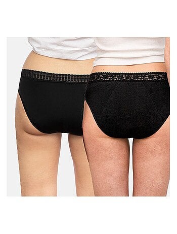 PACK DE 2 SECURE SHORTY MICRO ET SHORTY COTON BIO POUR FLUX - Gérard Pasquier