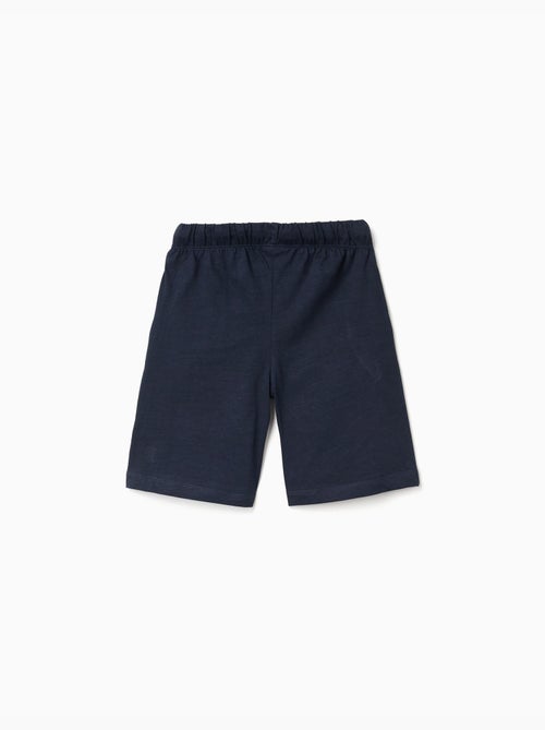 Pack de 2 short en coton avec cordon de serrage - Kiabi