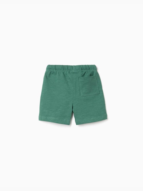 Pack de 2 shorts en coton avec cordon de serrage - Kiabi