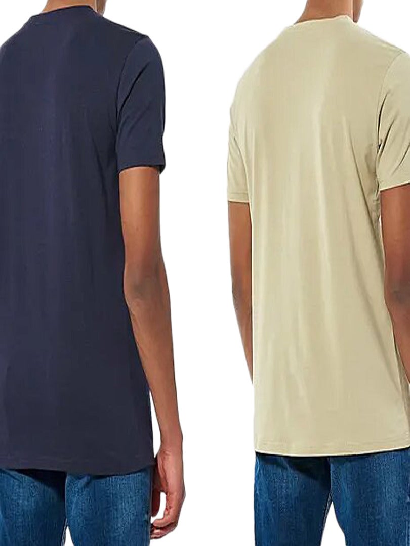Pack De 2 Tee Shirt Kaporal Rift Bleu - Kiabi