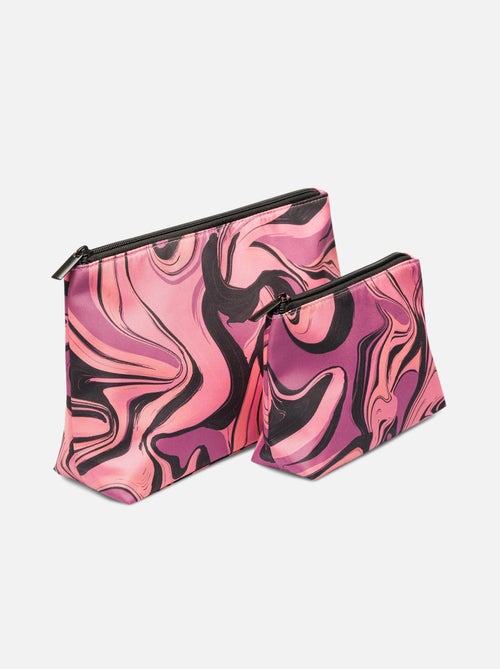 Pack de 2 Trousses de Toilette Dedoles Couleurs Liquides - Kiabi
