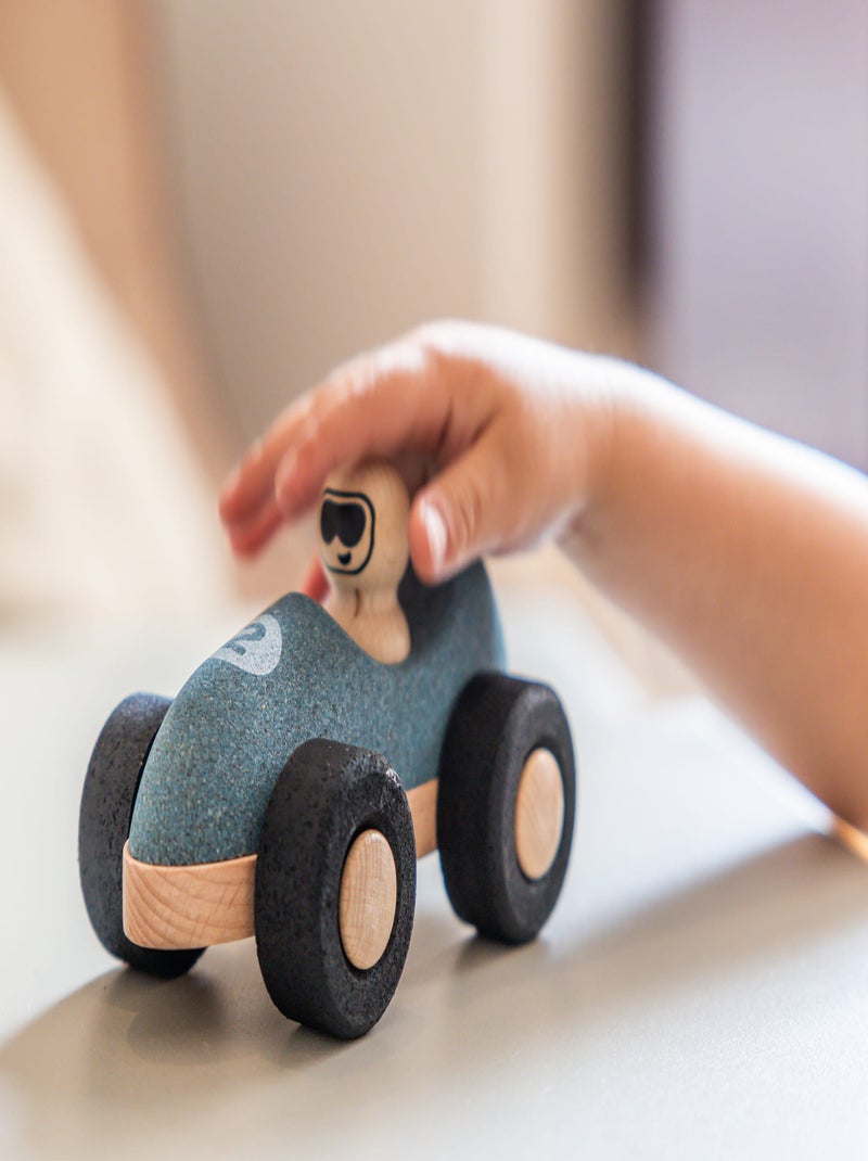 Pack de 2 voitures de course Bleu Vert - Kiabi