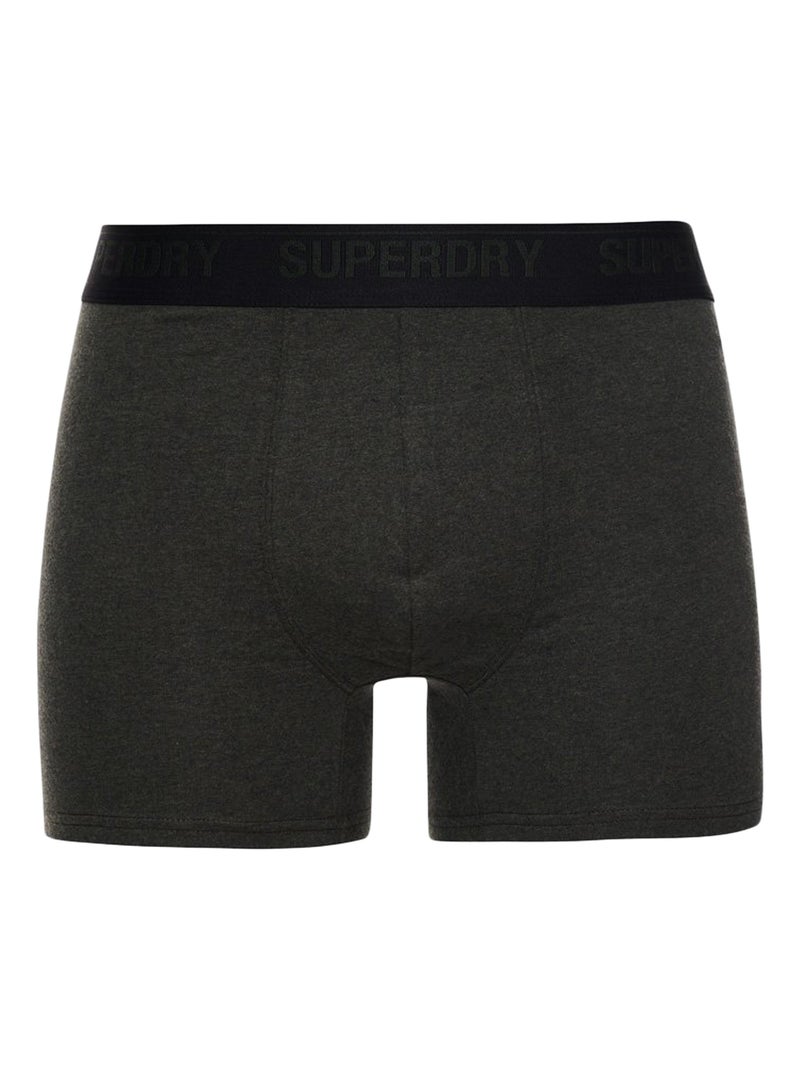 Pack de 3 boxer Superdry Noir - Kiabi