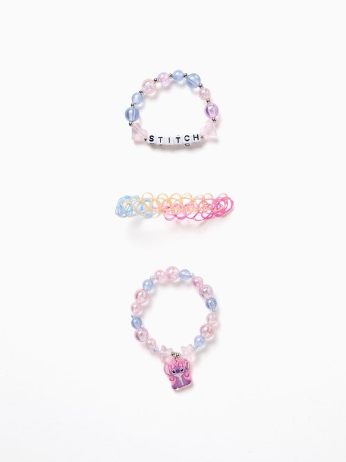 Pack de 3 Bracelets Lilo et Stitch - Kiabi