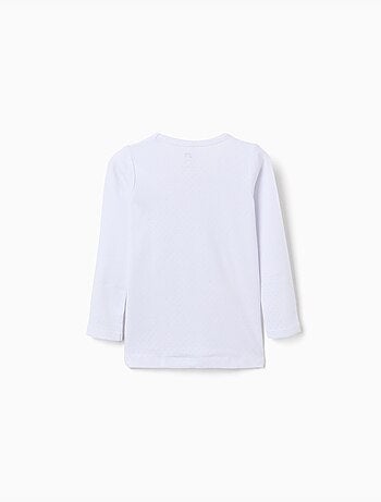 Pack de 3 T-shirts en coton à manches longues