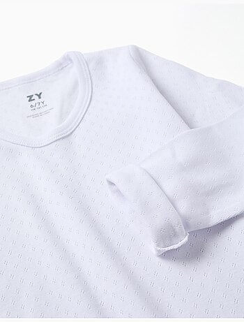 Pack de 3 T-shirts en coton à manches longues