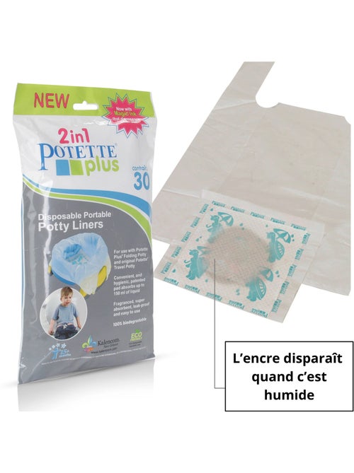Pack de 30 recharges pour pot de voyages Potette Plus - Kiabi Pack de 30 recharges pour pot de voyages Potette Plus - Kiabi