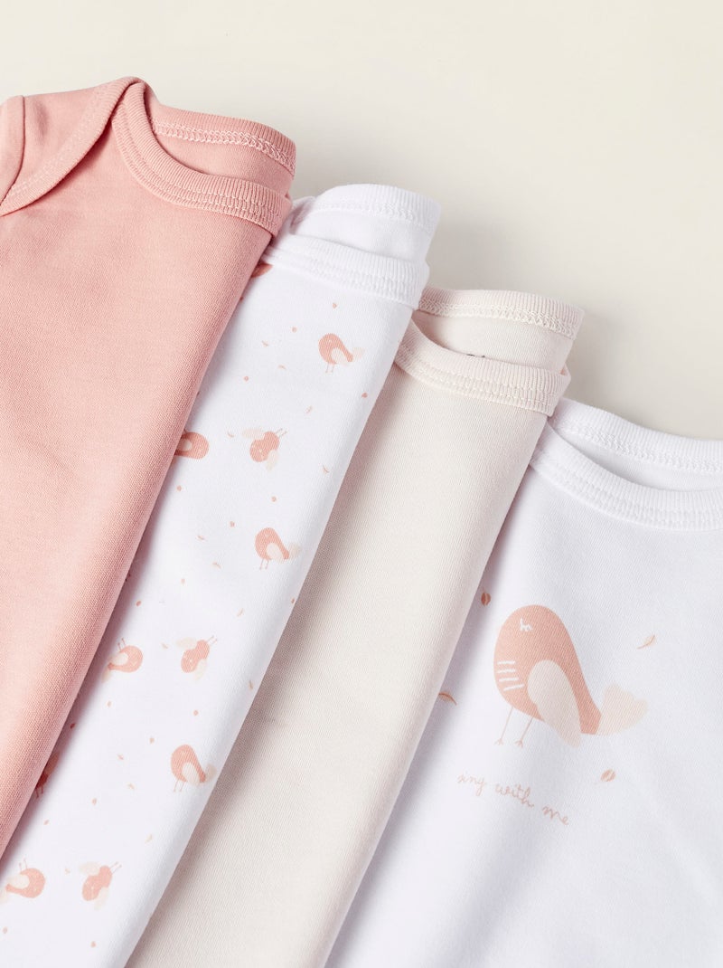 Pack de 4 bodies Multicolore - Kiabi