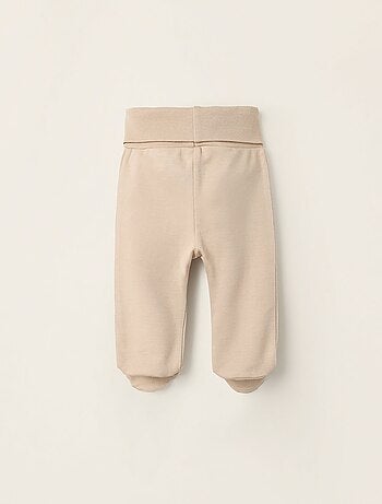 Pack de 4 Pantalons à Pieds en Coton
