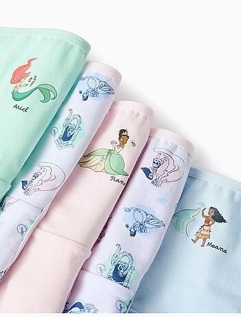 Pack de 5 culottes avec princesses Disney, multicolore