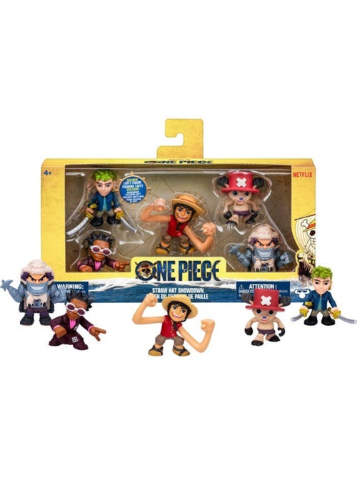 Pack de 5 minis figurines - one piece - zoro, chopper, wapol, mr. 5 et luffy - dès 4 ans - Kiabi