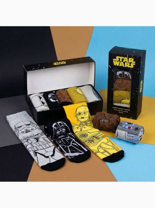 Pack de 5 paires - Chaussettes Star Wars - Kiabi