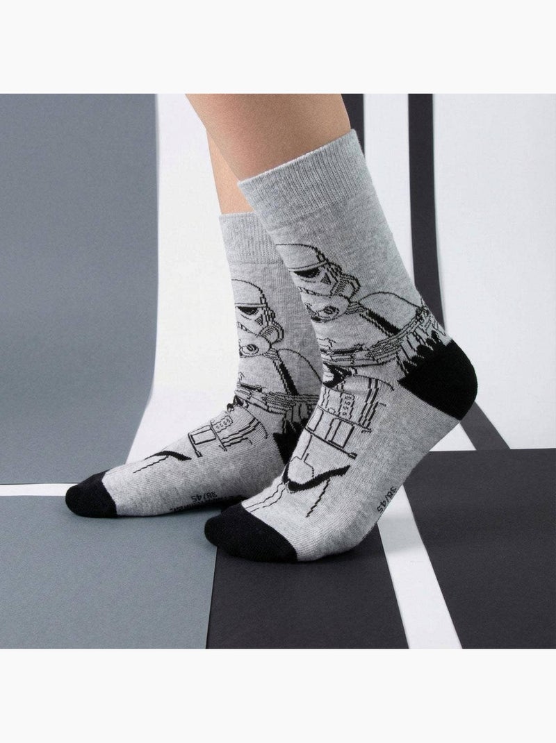 Pack de 5 paires - Chaussettes Star Wars Multicolore - Kiabi