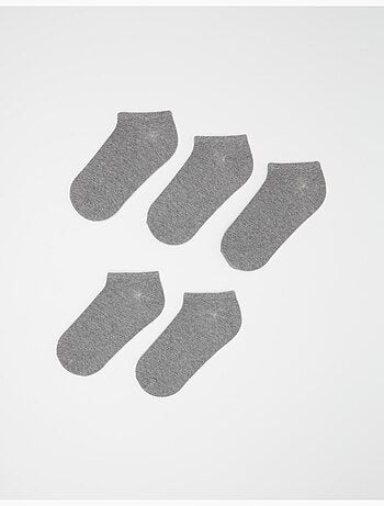 Pack de 5 paires de chaussettes invisibles, MO Fashion
