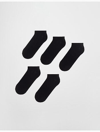 Pack de 5 paires de chaussettes invisibles, MO Fashion