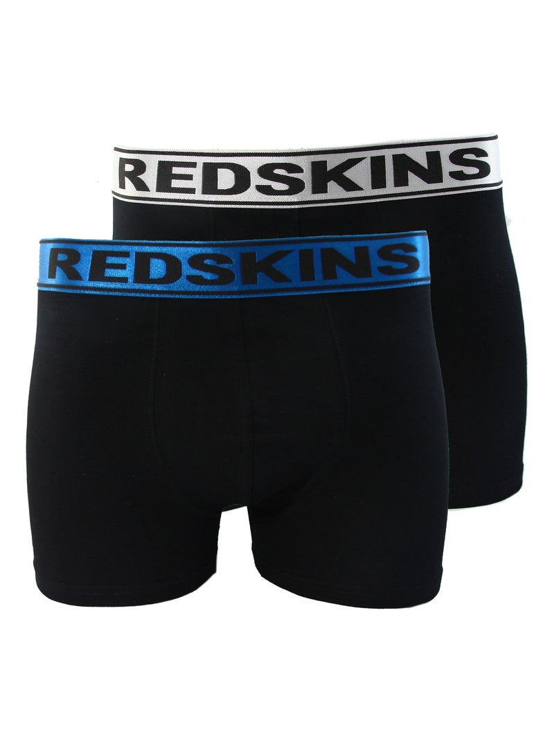 Pack de Boxers Redskins Bleu Noir - Kiabi