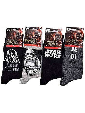 Pack de Chaussettes Adulte Licence Fantaisies-Assortiment modèles photos selon arrivages- - Pack de