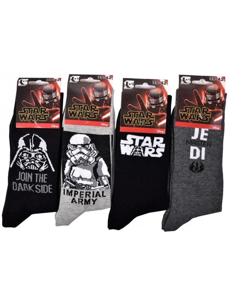 Pack de Chaussettes Adulte Licence Fantaisies-Assortiment modèles photos selon arrivages- - Pack de Multicolore - Kiabi