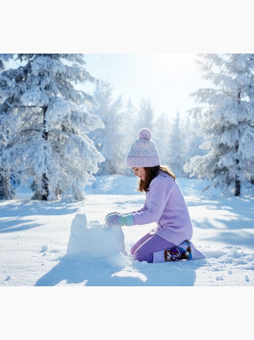 Pack de Chaussettes Antidérapantes Enfant DISNEY - LA REINE DES NEIGES (Lot de 4) - Kiabi
