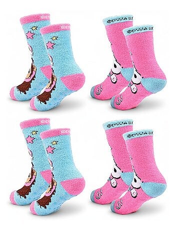 Pack de Chaussettes Antidérapantes Enfant GABBY'S (Lot de 4)