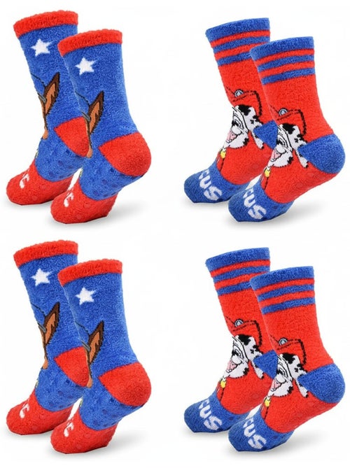 Pack de Chaussettes Antidérapantes Enfant PAT PATROUILLE (Lot de 4) - Kiabi