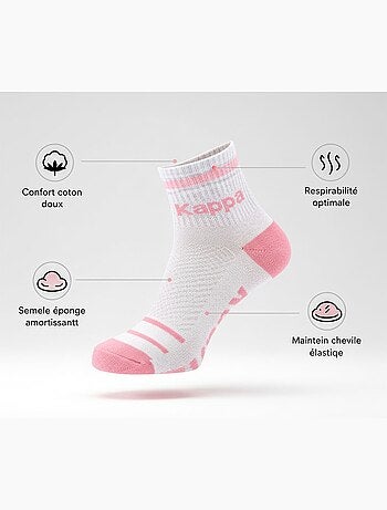 Pack de Chaussettes Femme Quarter KAPPA (Lot de 6)