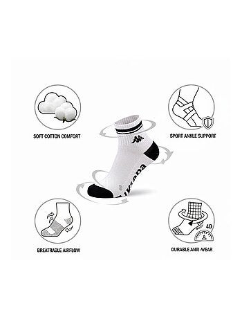 Pack de Chaussettes Femme Quarter KAPPA (Lot de 6)