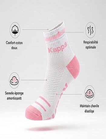 Pack de Chaussettes Femme Quarter KAPPA (Lot de 6)
