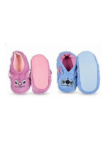 Pack de Chaussons Antidérapants Enfant LILO & STITCH (Lot de 2)
