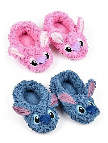 Pack de Chaussons Antidérapants Enfant LILO & STITCH (Lot de 2)
