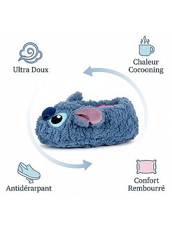 Pack de Chaussons Antidérapants Enfant LILO & STITCH (Lot de 2)
