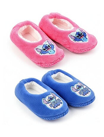 Pack de Chaussons Antidérapants Enfant LILO & STITCH (Lot de 2)