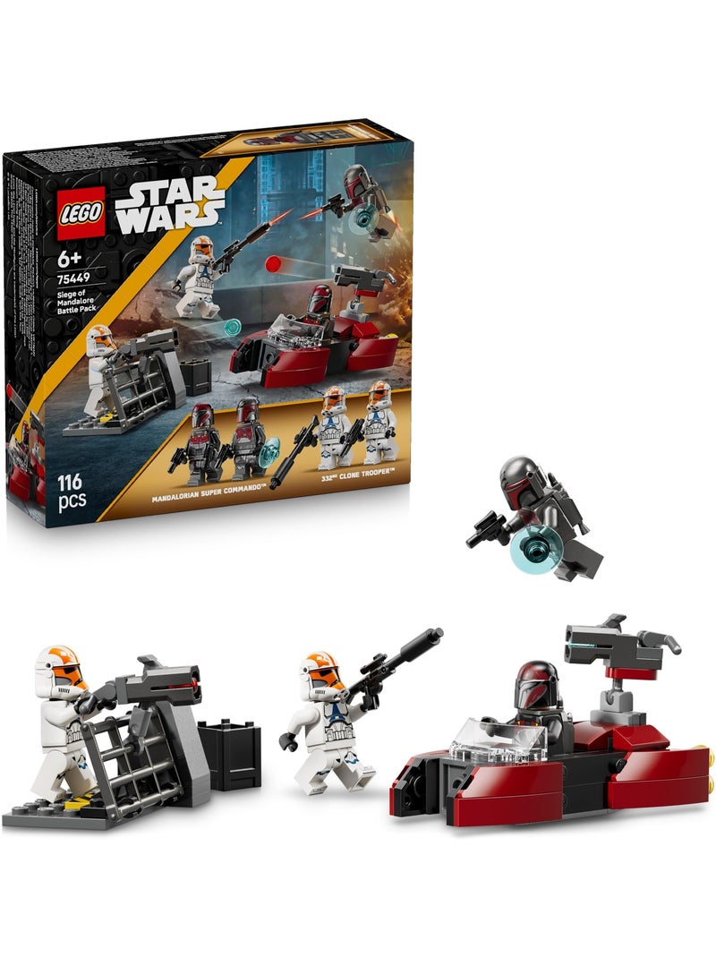 Pack De Combat Siège Mandalore - Lego® Star Wars - Lego® Orange - Kiabi