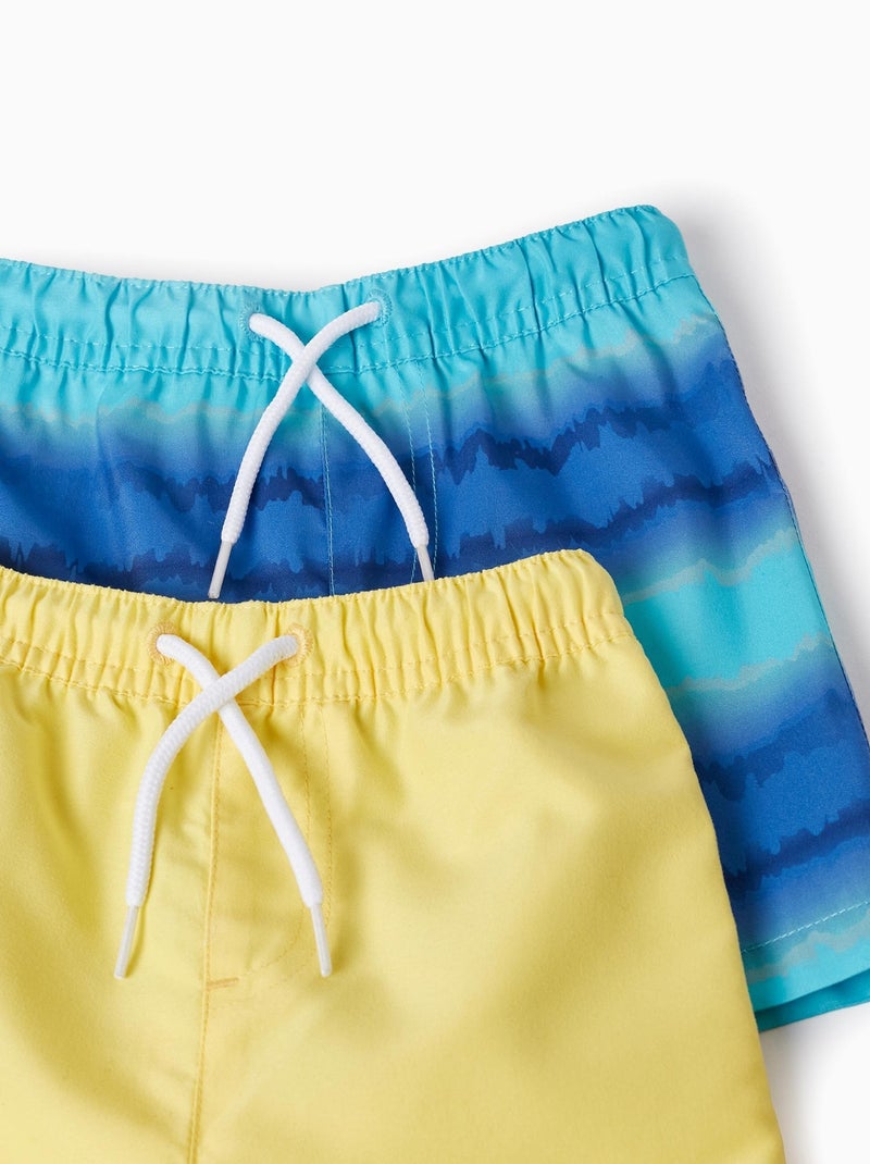 Pack de deux shorts de bain pour bébé garçon Bleu - Kiabi