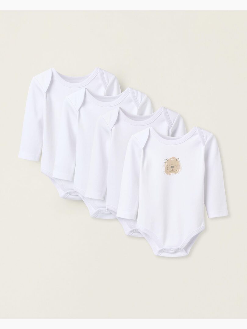 Body Bébé Polo à Manches Longues En Coton (Brun Clay) - Homme