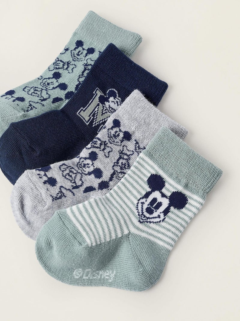 Pack de quatre chaussettes thème Mickey MICKEY Multicolore - Kiabi