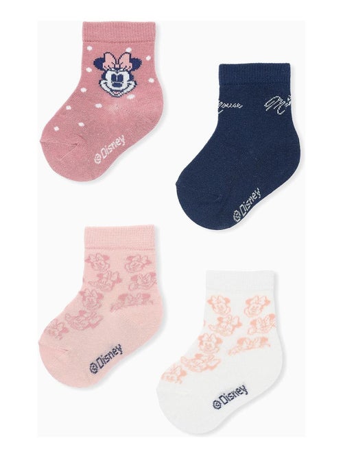 Pack de quatre chaussettes thème Stitch MINNIE - Kiabi