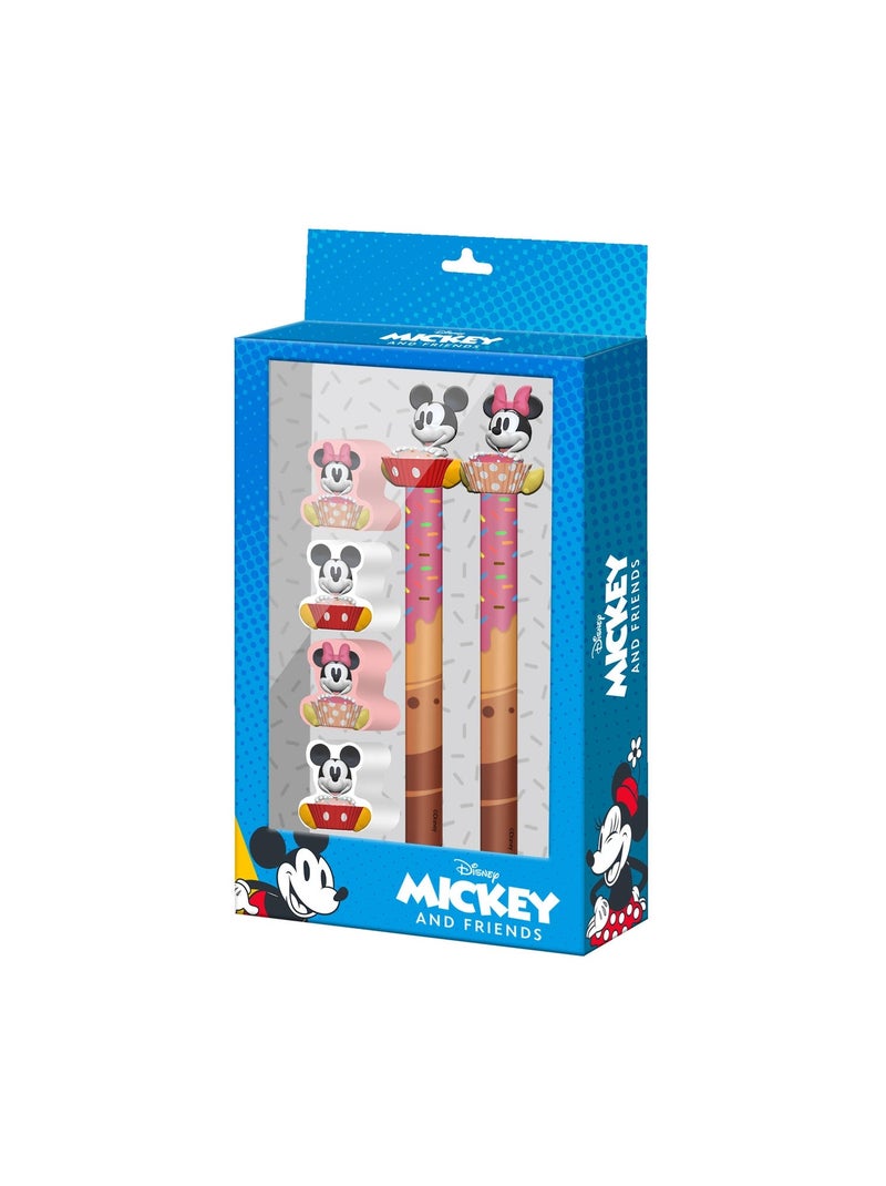 Pack de Stylo Gel Effaçable + - Disney Mickey & Minnie Mix - Multicolore - Taille Unique Multicolore - Kiabi