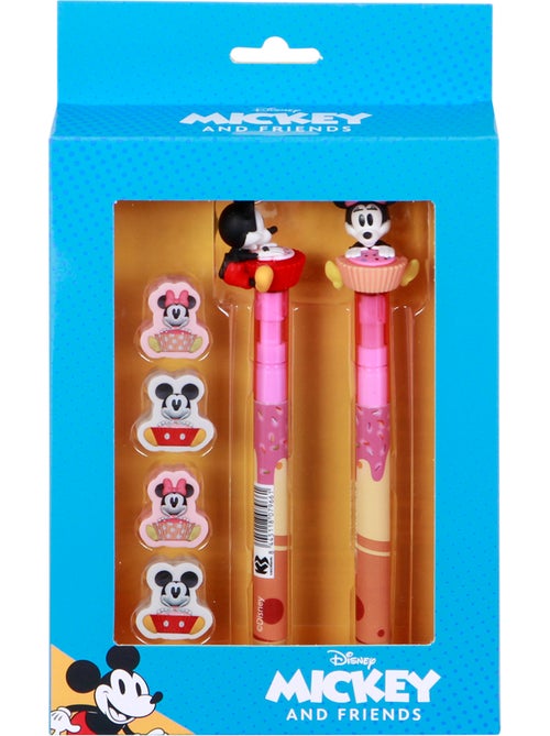 Pack de Stylo Gel Effaçable + - Disney Mickey & Minnie Mix - Multicolore - Taille Unique - Kiabi Pack de Stylo Gel Effaçable + - Disney Mickey & Minnie Mix - Multicolore - Taille Unique - Kiabi