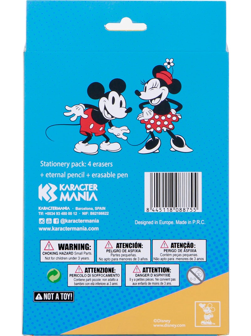 Pack de Stylo Gel Effaçable + - Disney Mickey & Minnie Mix - Multicolore - Taille Unique Multicolore - Kiabi
