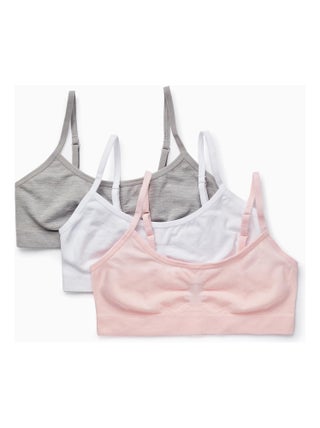 Pack de trois soutiens-gorge pour fille manches courtes ESSENTIALS LINE