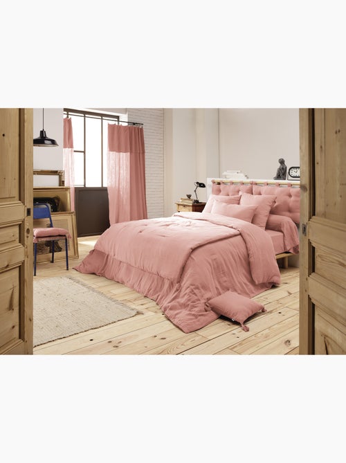 Pack drap housse + 2 taies d’oreiller double gaze de coton gaïa - Kiabi Pack drap housse + 2 taies d’oreiller double gaze de coton gaïa - Kiabi