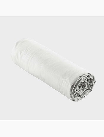 Pack drap housse king size + 2 taies en percale 78 fils