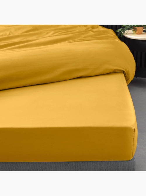 Pack drap housse king size + 2 taies en percale 78 fils - Kiabi Pack drap housse king size + 2 taies en percale 78 fils - Kiabi