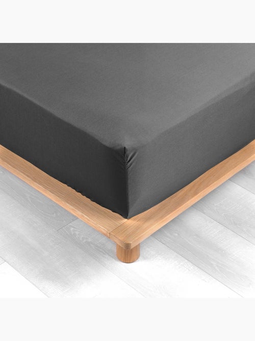 Pack drap housse king size + 2 taies en percale 78 fils - Kiabi Pack drap housse king size + 2 taies en percale 78 fils - Kiabi