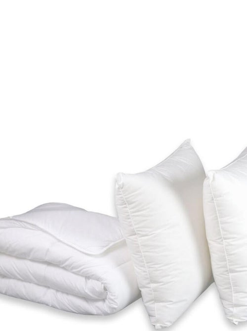 Pack Duvet Couette chaude + Oreiller -50% duvet de canard - DODO - Kiabi