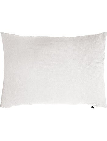 Pack gaze de coton parure de couette + drap housse + 2 taies -