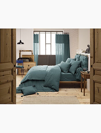 pack gaze de coton – parure de couette + drap housse + 2 taies