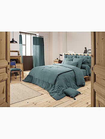 Pack gaze de coton — Parure de couette + drap housse + 2 taies